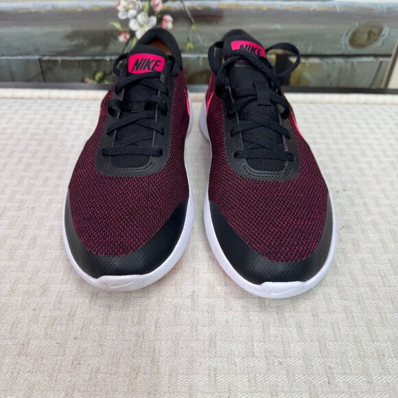 Nike Flex Experience RN 7 Womens Size 10 Black & Pink Mesh Running Shoes - Picture 2 of 9